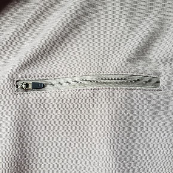 Columbia Titanium Omni UPF 15 Mens Zip Pocket Polo Top Size XL Colorblock - Picture 7 of 13